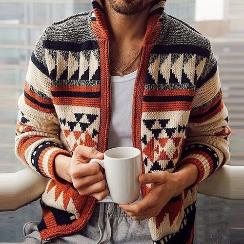 Handmade Casual Sweater Men Christmas 