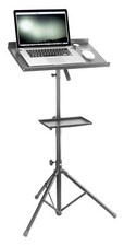 STAGG COS 10 BK Laptop-Ständer mit Ablage
