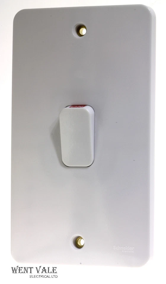 Schneider Lisse Moulded Range - GGBL4021 - 50a Double Pole Switch With Neon