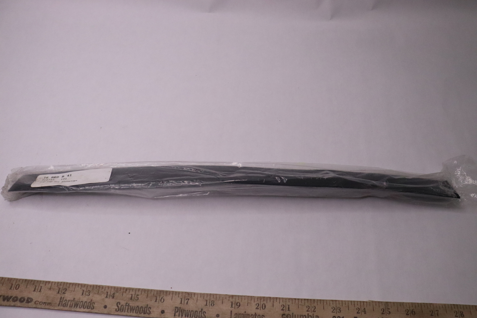 Kitchen Stove Counter Gap Cover Long & Wide Gap Filler Black Silicone