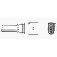 NTK Lambdasonde Regelsonde Passend FüR Audi A6 2.8 FSI 3.0 Tfsi Quattro