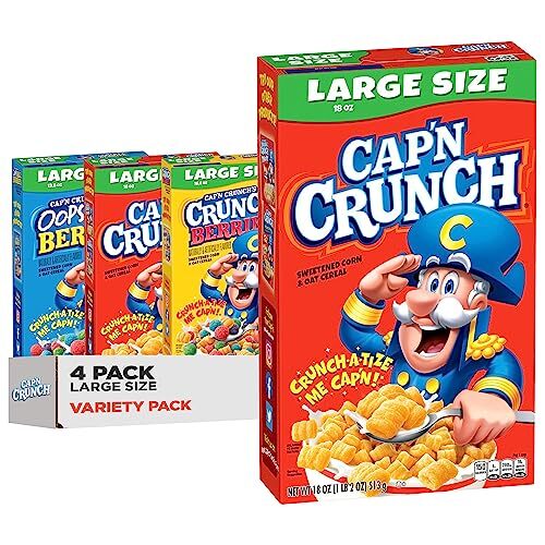 Cereal 3 Flavor Variety Pack Large Size Boxes 4 Pack | eBay
