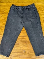 Vintage 90s Gitano Black Jeans Women's size 18 Actual measurement (36x25)