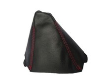 Schaltmanschette Fur BMW X1 E84 SUV 2009-2015 Leder Naht Rot