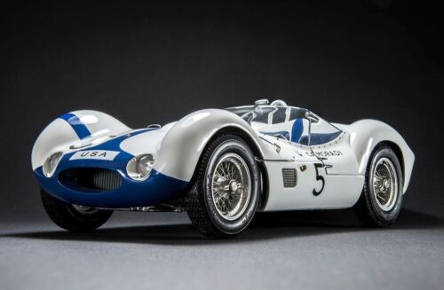 1/18 CMC 1960 Maserati Birdcage Tipo 61 Gurney Moss Nurburgring M-047 - Picture 2 of 19
