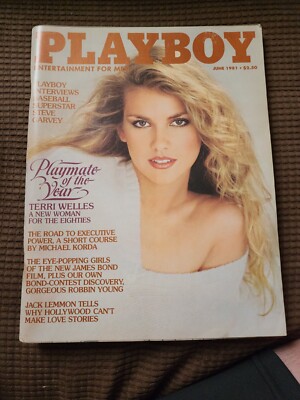 Playboy Magazine June 1981 Terri Welles POTY Robbin Young Cathy ...