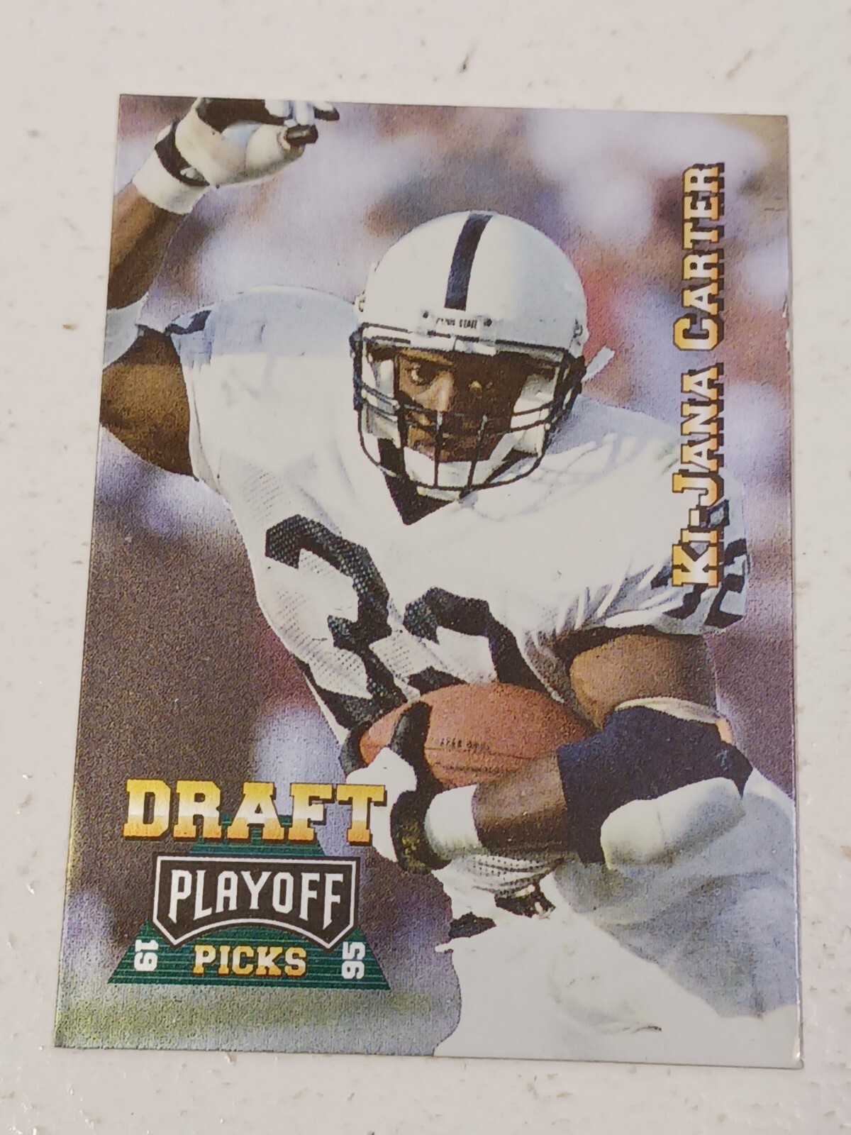 Ki-Jana Carter Cincinnati Bengals 1995 Playoff Rookie Card #181 | eBay