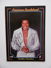 Chubby Checker Autograph Signed American Bandstand Trading Card