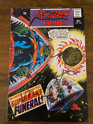 ACTION COMICS #365 (DC, 7/1968) PR Binder/Andru/Superman