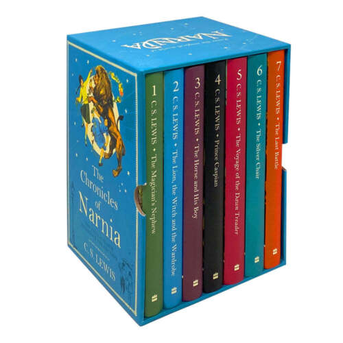The Chronicles of Narnia Deluxe Hardback 7 Books Set Collection by | C. S. Lewis - Photo 1/4