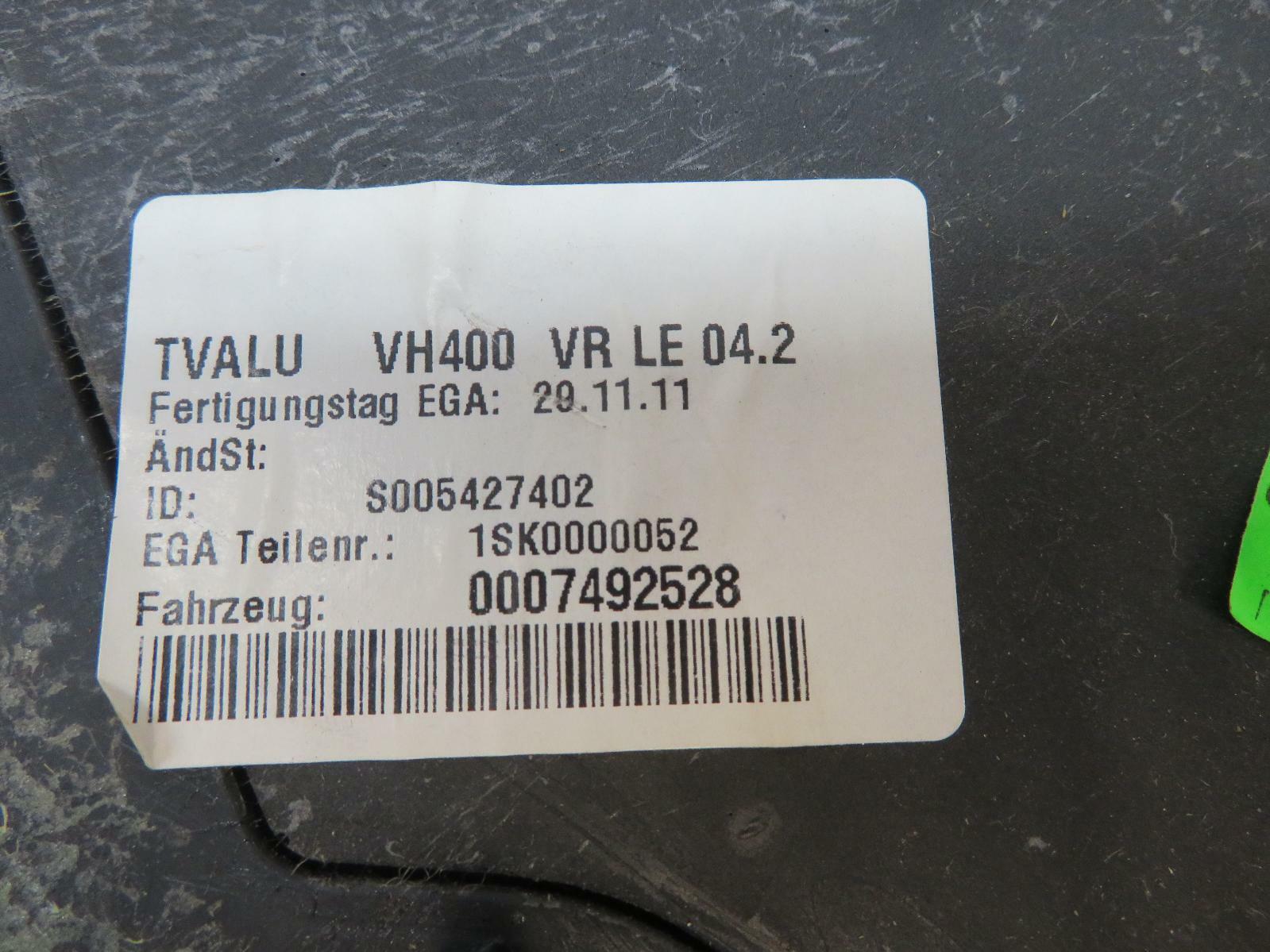 2012 ASTON MARTIN FRONT RIGHT DOOR INTERIOR COVER BLACK OEM AD43-24176-AA