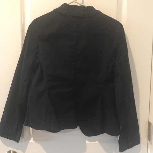 Talbot's Ruffle Front Blazer-10P - Picture 9 of 11