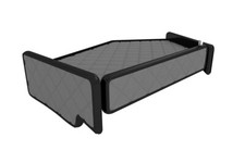 Tavolo Cruscotto Centrale cabina in legno Grigio VOLVO FH4 Dal 2013 in poi