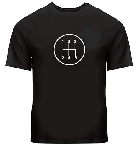 5 Speed Stick Unisex Shirts Manual Transmission Shift Pattern Mens Tee T-Shirt - Picture 3 of 33