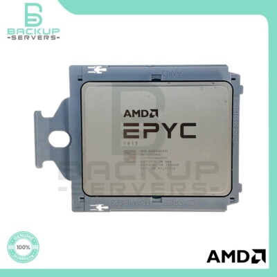 AMD EPYC 7R13 100-000000311 2.65GHz 48-Core 280W 256MB SP3 Processor *UNLOCKED*