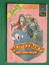 MONSTERS IN MY POCKET MIMP MONSTRUOS DEL BOLSILLO #6 SONRIC'S MEXICAN COMIC