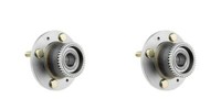 NTY 2X Radnabe Radlagersatz Hinten FüR Chevrolet Spark M300 1.0 1.2 Aveo