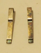 Aurora Tuff Ones Silver Plated Pickup Shoes # 5761 Unused from early '70s