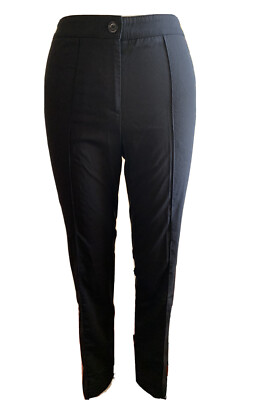 Burberry London Dress Pants Size US 0 Black Wool Blend $600 Work