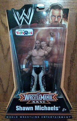 Mattel WWE Shawn Michaels Series Wrestlemania XXVI toys r us