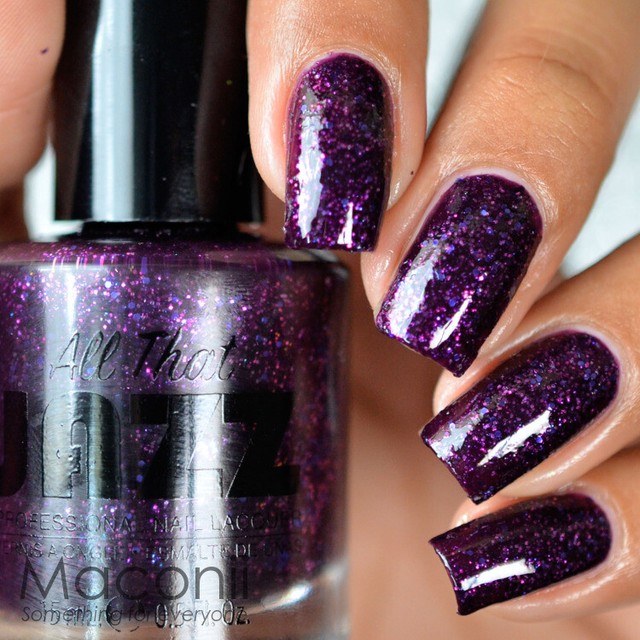 All That Jazz I Adore You Dark Purple Fuchsia Glitter Nail Polish For Sale Online Ebay