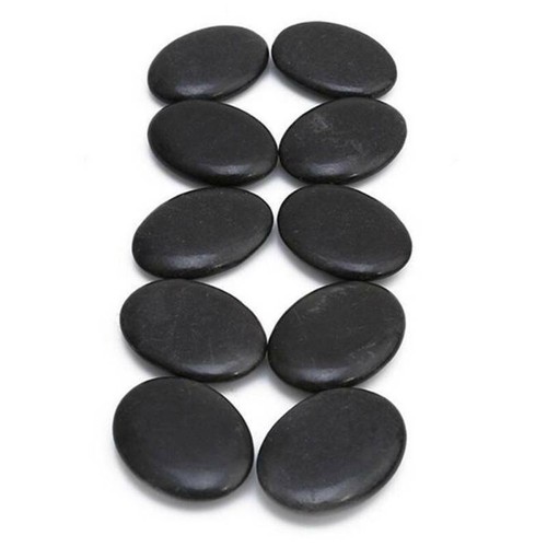 Hot Massage Stone Basalt Stones Kit Set Rock Spa Oiled Stone Massager Tool ST - Bild 11 von 12