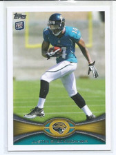 2012 Topps Justin Blackmon #240 RC Jaguars