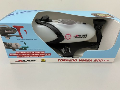 XLab Torpedo Versa 200 Aerobar Mount+Cage+ BPA-Free Bottle 768ml Clear/Magenta - Picture 7 of 10