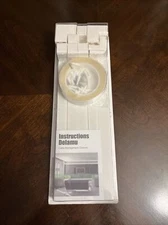 DELAMU Cable / Cord Concealer Wire Channel White, 10 Channels, New in Box