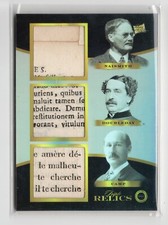 2024 Pieces of the Past 1800's James Naismith Abner Doubleday + HISTORICAL RELIC