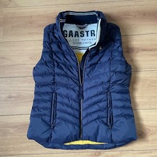Gaastra Dark Blue Gilet / Body Warmer Sailing / Nautical Padded Size Medium