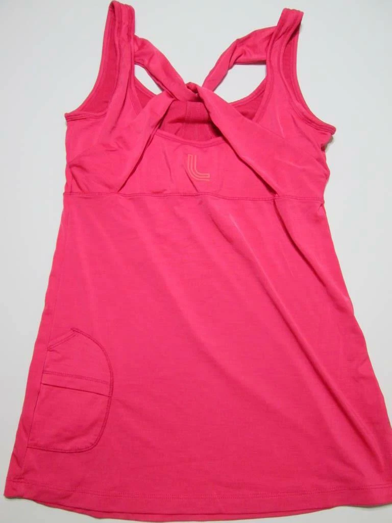lole crossback fitted lined sportwear tank-top