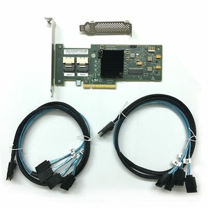 1PC ZFS FreeNAS unRAID 2x SFF-8087 SATA  9211-8i 6G SAS HBA FW:P20 IT Mode