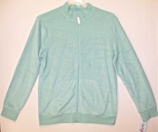 Cat Jack Boys Green Fleece Jacket Size L 12/14 New With Tags