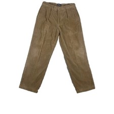 Polo Ralph Lauren Vintage Corduroy Pants Mens 36x32 Beige.