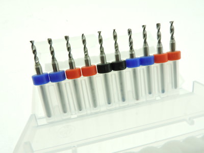 2.0mm 2.05mm 2.1mm 2.15mm 2.2mm Drill Bits Circuit Boards CNC PCB FR-4 Modeling 
