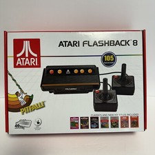 Atari Flashback 8 Classic Game Console 105 Built In Games in Box Tested