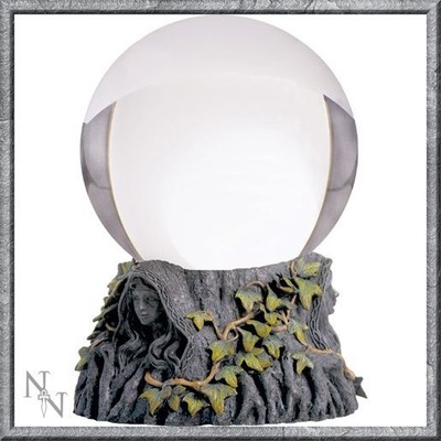 Crystal Ball Stand Maiden Mother Crone With Ball Pagan Wiccan Witchcraft Altar Ebay