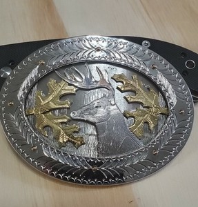 hunting belt buckle