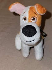 Max Secret Life of Pets Stuffed Plush Dog Universal Studios McDonalds Toy Puppy