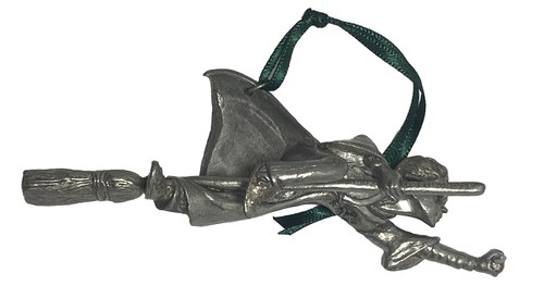 De colección 2000 Harry Potter Quidditch Sello Recuerdo Ornamento Artesanal Peltre - Imagen 5 de 10