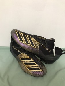 Adidas Adizero 8.0 D97650 Black/Purple/Gold Football Cleats Size 10.5 NEW | eBay