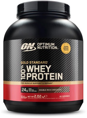 Optimum Nutrition 100 % Whey Gold Standard, 2015 g Dose (65 Servings), Double Ri