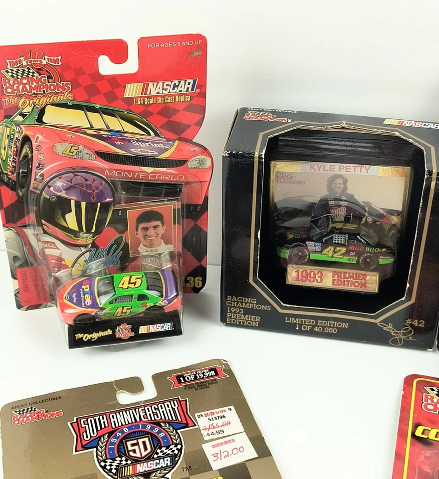 Racing Champions 混合 5 件 NASCAR 压铸汽车 Garfield Kyle Petty — 第 3/4 张图片