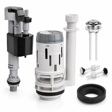 3 Inch Dual Flush Valve Replacement Kit For 2Piece Toilet Tank Repair Parts