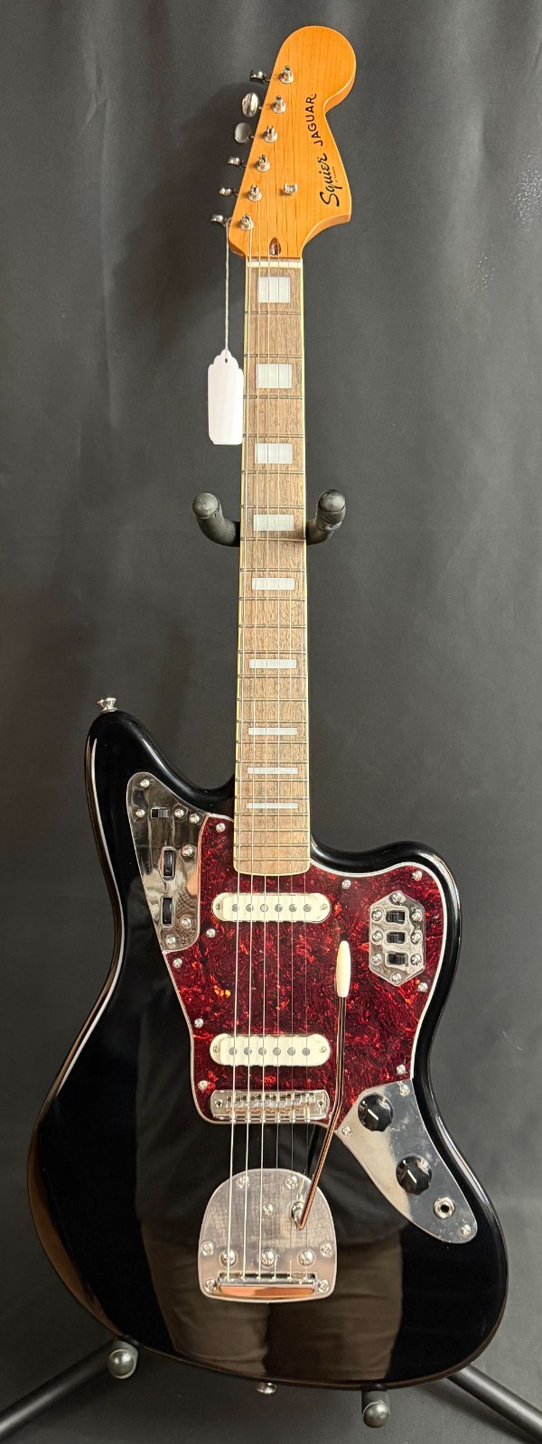 Squier Classic Vibe 70's Jaguar Electric Guitar Gloss Black Finish (696)
