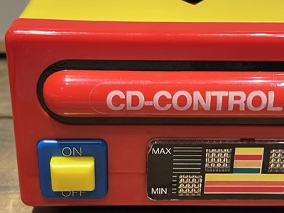 Vintage KCD Navystar Lazer Disc Music Player CD Kids Toy 63298-A