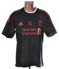 LIVERPOOL 2010/2011 TRAINING FOOTBALL SHIRT JERSEY ADIDAS L PLAYER ISSUE