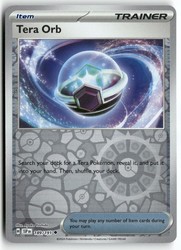 Tera Orb 189/191 Uncommon Reverse Holo Surging Sparks