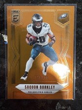 2025 Panini Donruss Elite - Saquon Barkley #52 Orange /199